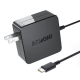 ACMOHI 65W USB Type C Charger Power Adapter Replacement for Chromebook 100e 300e C330 S340 N23 ThinkPad A275 P51s T480 T580 E480 Yoga A485 T490S T590 C930 C940