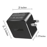 ACMOHI 65W USB Type C Charger Power Adapter Replacement for Chromebook 100e 300e C330 S340 N23 ThinkPad A275 P51s T480 T580 E480 Yoga A485 T490S T590 C930 C940